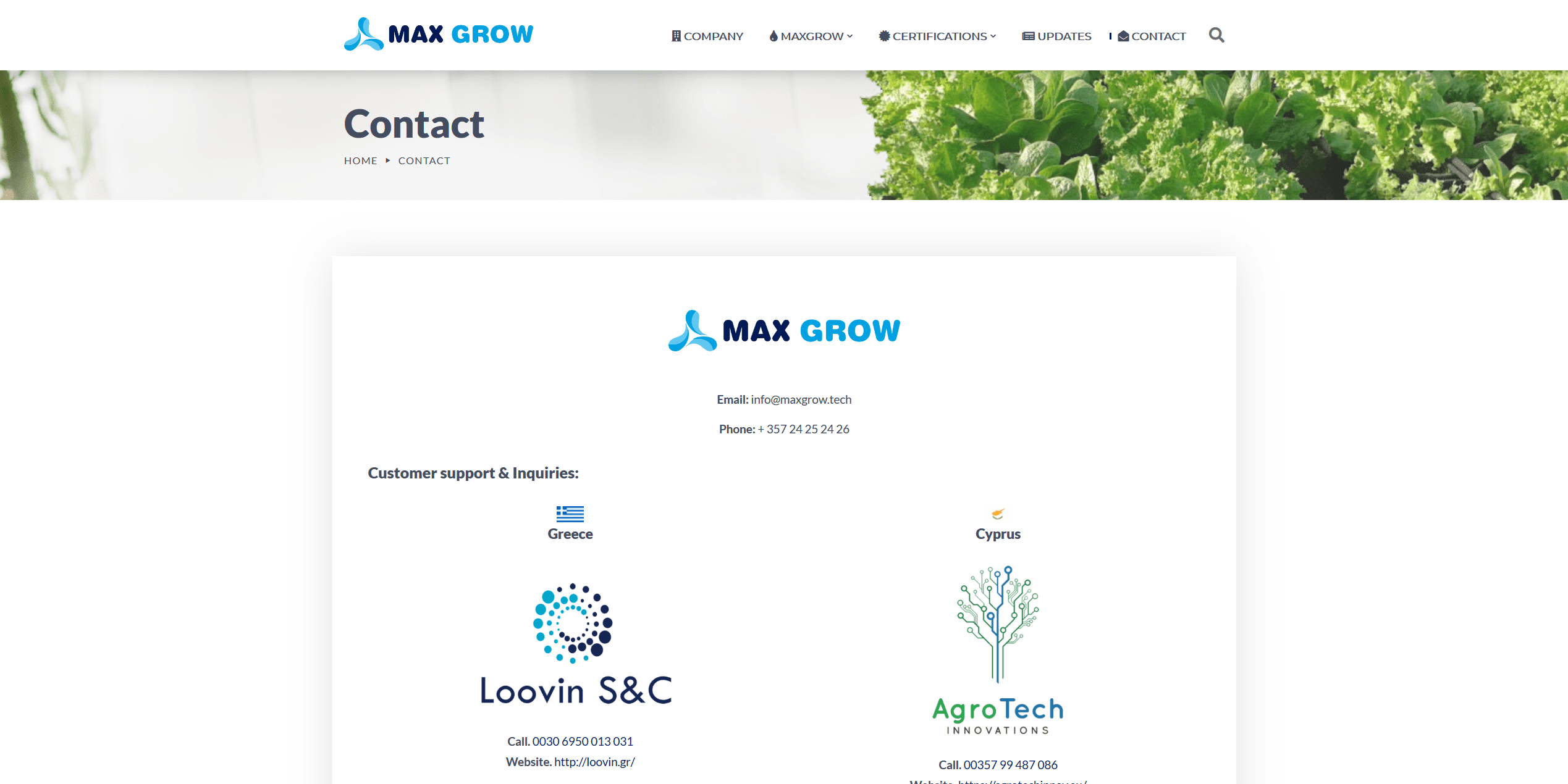 Screenshot 2020 03 16 Contact – MAXGROW